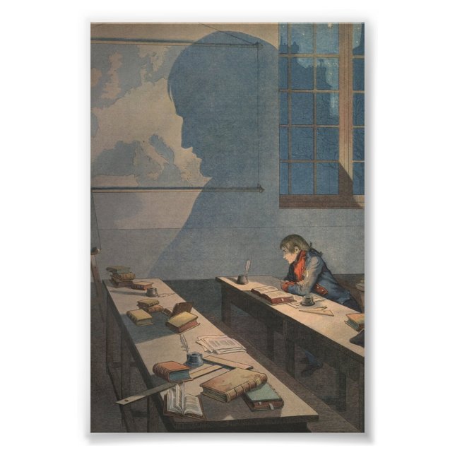 Impression Photo Napoléon à Brienne (Devant)