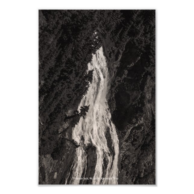 Impression Photo Narada Falls, WA (Devant)