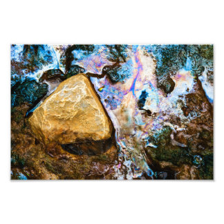 Impression Photo nature abstraite eau morte