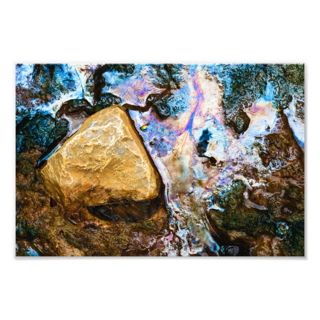 Impression Photo nature abstraite eau morte (Devant)