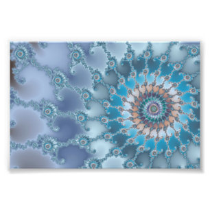 Impression Photo Nautilus - Art fractal