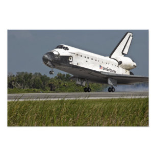 Impression Photo Navette Endeavour atterrissage Kennedy Space Cente