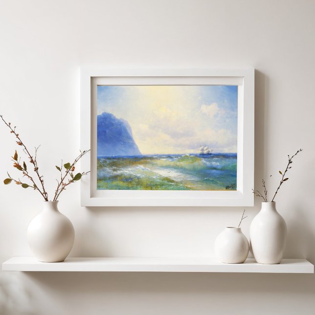Impression Photo Navire En Mer, Aivazovsky (Créateur téléchargé)