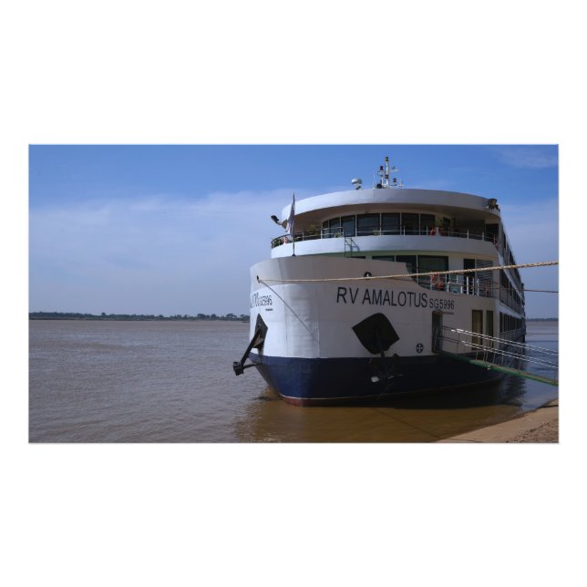 Impression Photo Navire fluvial Amalotus (Devant)