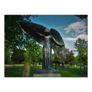 Impression Photo "Ne pleure pas pour moi, car je suis libre."