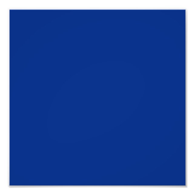 Impression Photo Nebraska Bleu (Devant)