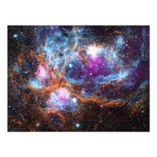 Impression Photo Nebula au homard - Pays d'hiver cosmique