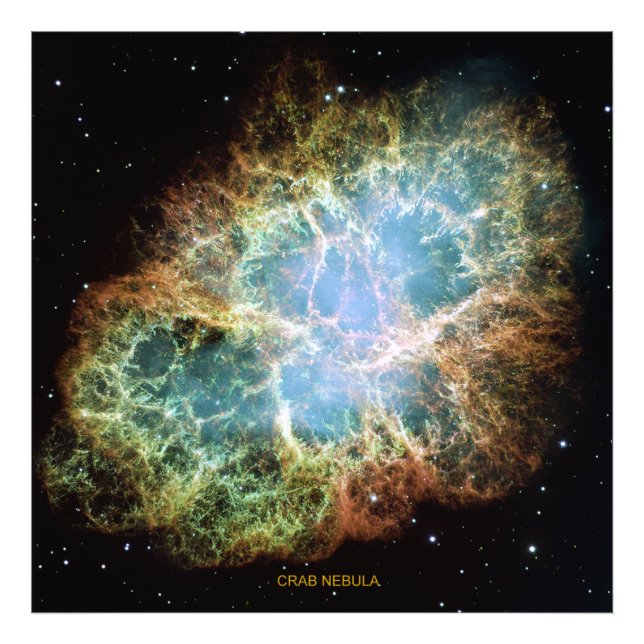 Impression Photo Nebula du crabe (Devant)