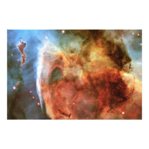 Impression Photo Nebula médiane du doigt de Dieu Carina Nebula