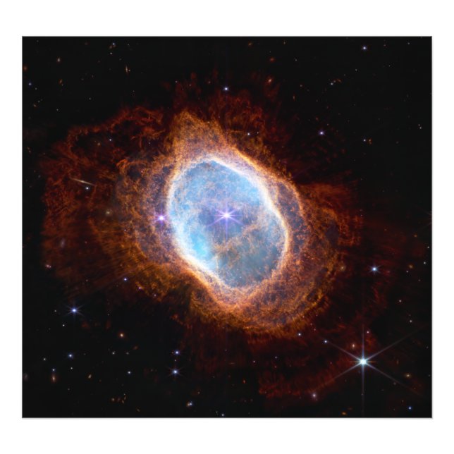 Impression Photo Nebula Ring Sud Espace James Webb Telescope (Devant)