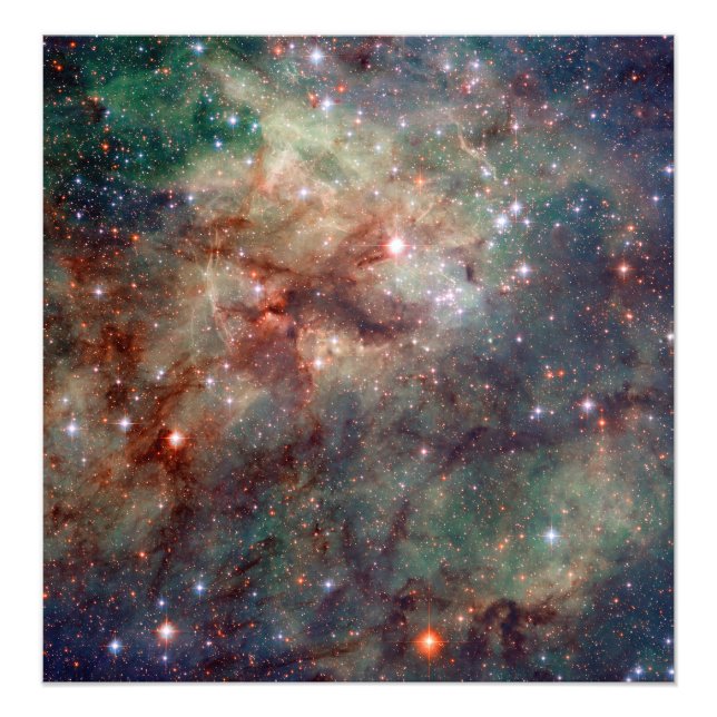 Impression Photo Nébuleuse de la Tarentule Hubble Space (Devant)