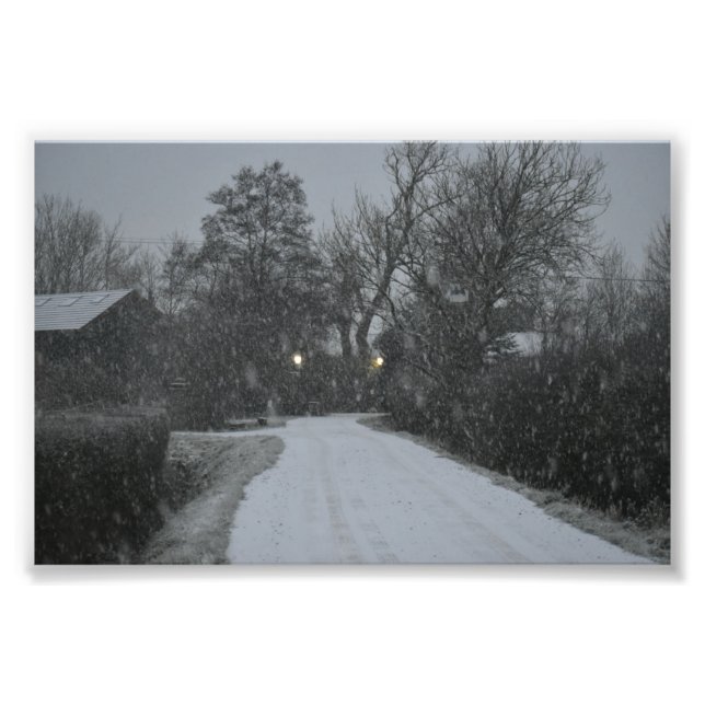 Impression Photo Neige (Devant)