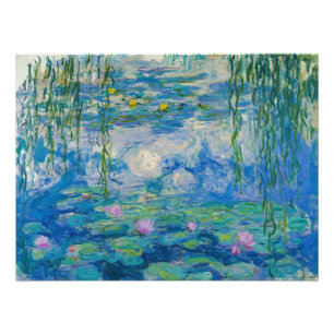Impression Photo Nénuphars par Claude Monet