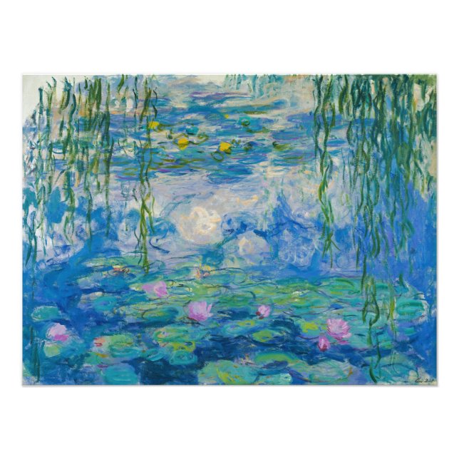 Impression Photo Nénuphars par Claude Monet (Devant)