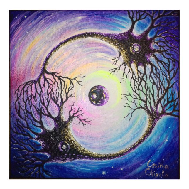 Impression Photo neurones connectés (Devant)