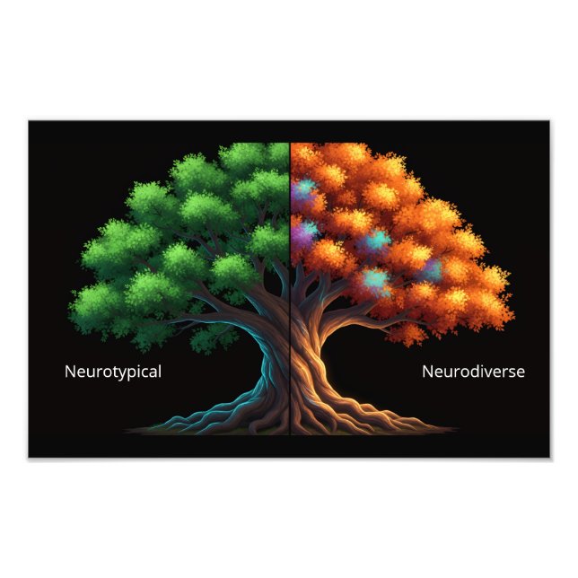 Impression Photo Neurotypical vs. Neurodiverse (Devant)