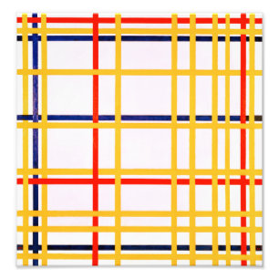 Impression Photo New York City I Piet Mondrian
