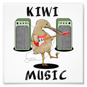 Impression Photo New Zealand Music Kiwi jouer de la guitare