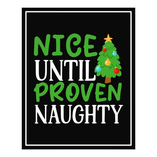 Impression Photo Nice Jusqu'À Proven Naughty-97551 (Devant)