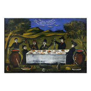 Impression Photo Niko Pirosmani, peintre géorgien