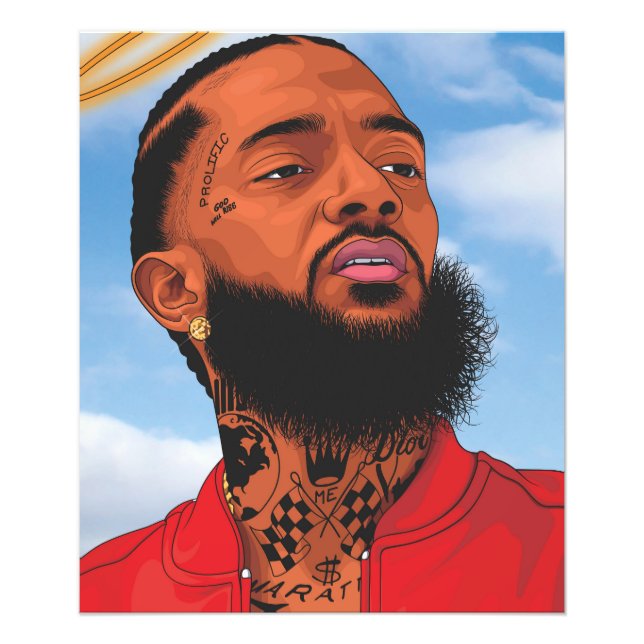 Impression Photo nipsey (Devant)