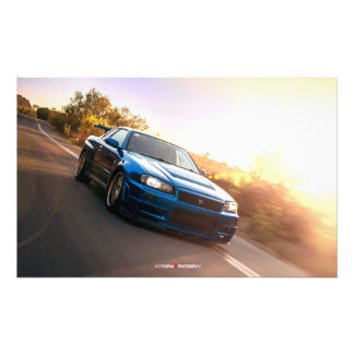 Impression Photo Nissan GT-R R34 Skyline Spec Nur en Californie