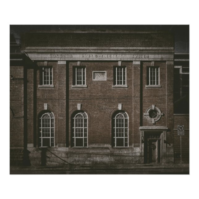 Impression Photo No 532 Bay St 1 Old Film Version (Devant)