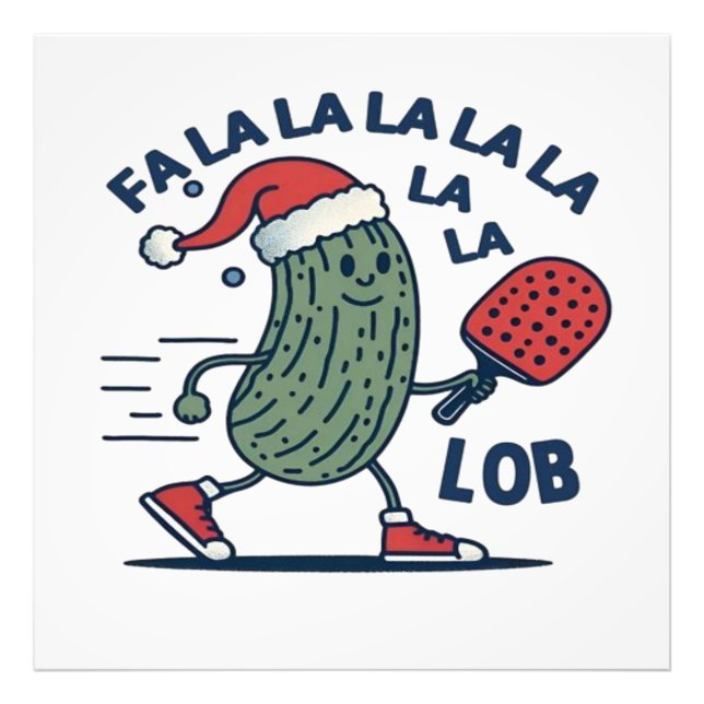 Impression Photo Noël de Pickball (Devant)