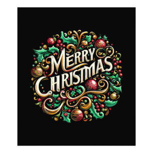 Impression Photo Noël Joyeux Noël Matin Joyeux