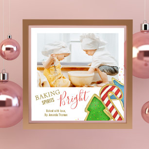 Impression Photo Noël Mignonne Gastronomie de vacances Coutouts Whi