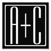 Noir & Blanc | Initiales de couple