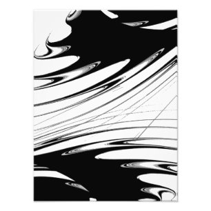 Impression Photo Noir et Blanc Moderne