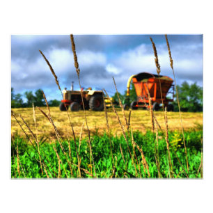 Impression Photo Nord de la Nouvelle-Angleterre - Fermes