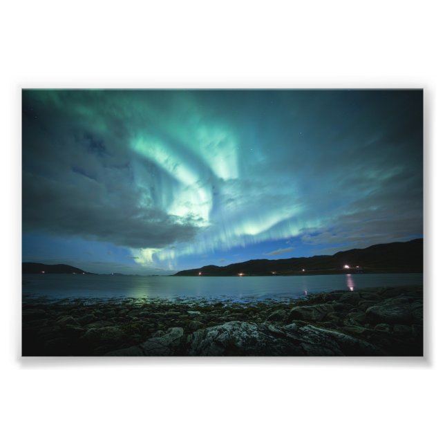 Impression Photo Northern Lights Norvège (Devant)