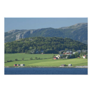 Impression Photo Norvège, Trondheimsforden, Trondheim. Typique