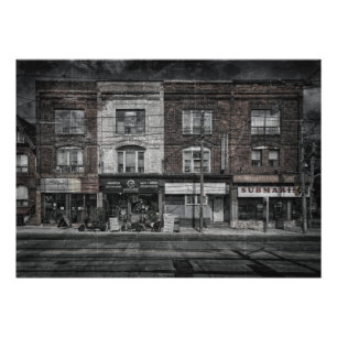 Impression Photo Nos 239 - 245 Broadview Ave 1 Old Film Version