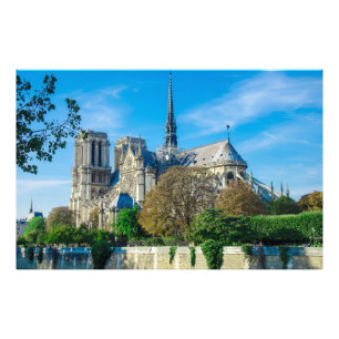 Impression Photo Notre Dame de Paris en France