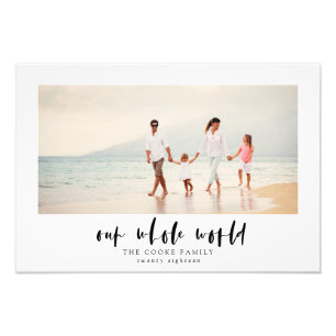 IMPRESSION PHOTO NOTRE MONDE ENTIER