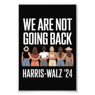 Impression Photo Nous Ne Retournerons Pas Kamala Harris Valse 24