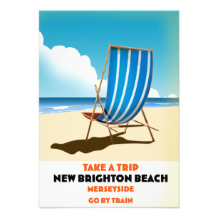 Impression Photo Nouvelle Brighton Beach Merseyside