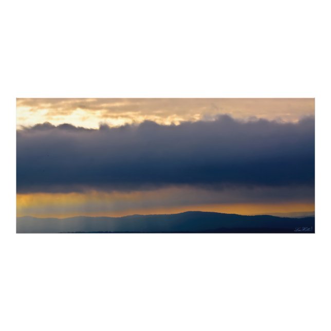 Impression Photo Nuage de plate-forme orageux Hot Springs National  (Devant)