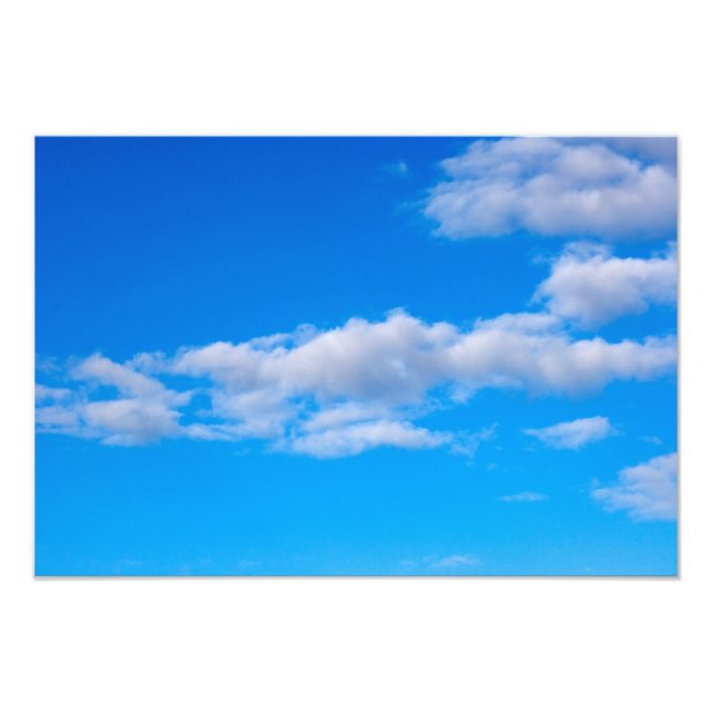 Impression Photo nuages cumulus au-dessus de l'Antarctique occident (Devant)