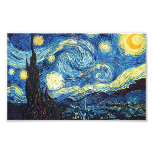 Impression Photo Nuit étoilée - Van Gogh