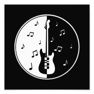 Impression Photo Nuit guitare