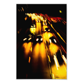 Impression Photo nuit portes closes