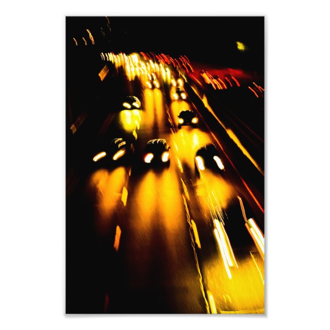 Impression Photo nuit portes closes (Devant)