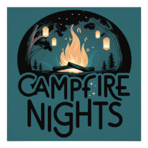 Impression Photo Nuits au coin du feu Cosy Aventure en plein air ru