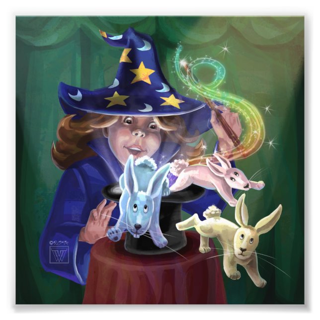 Impression Photo Numéro de Magie (Devant)