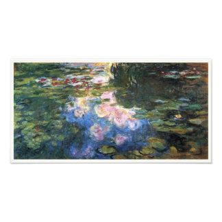 Impression Photo Nymphéas par Claude Monet, Art de jardin vintage