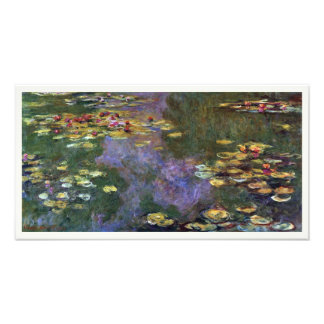 Impression Photo Nymphéas par Claude Monet, Art de la nature vintag